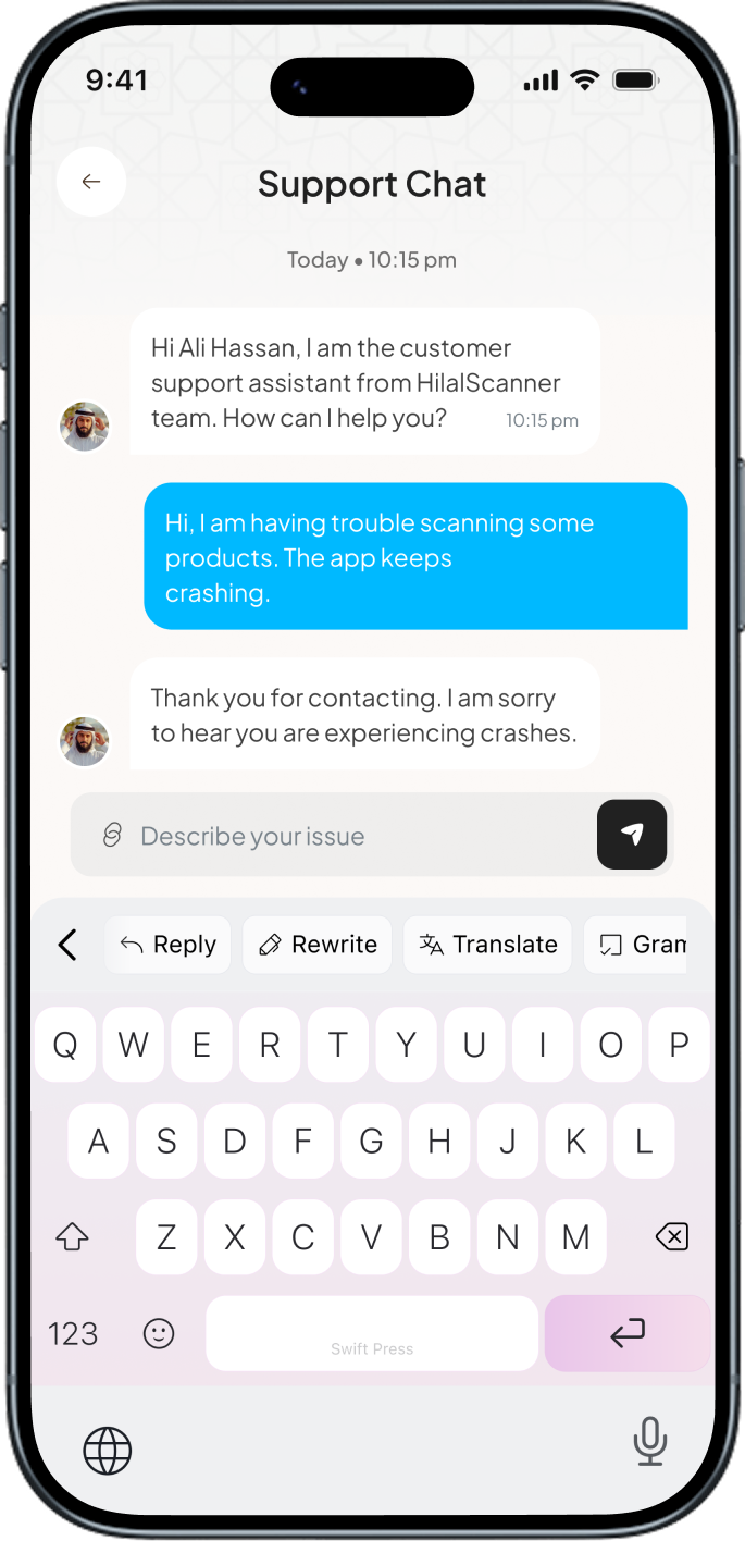 SwiftPress chat