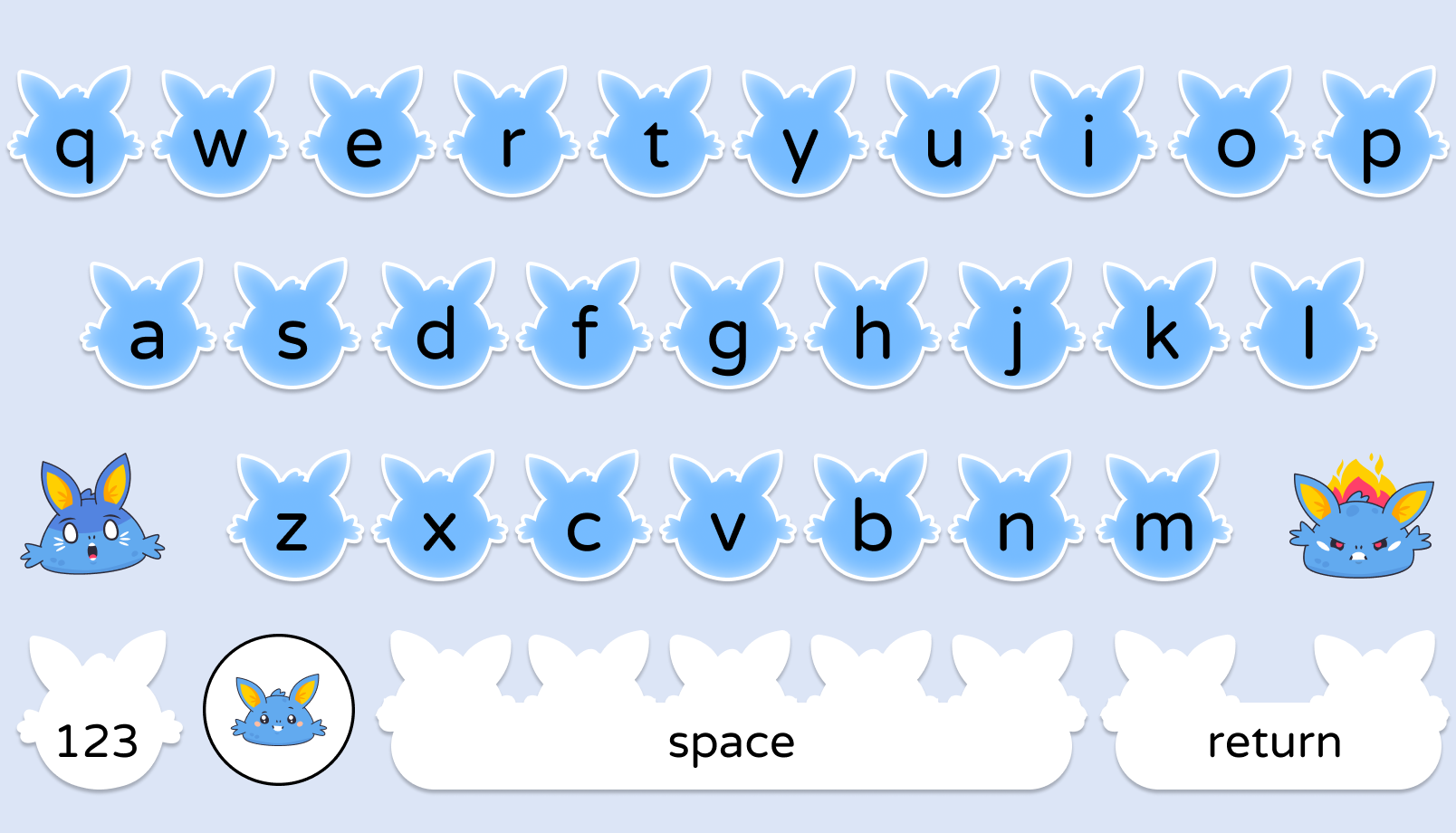 Bunny keyboard